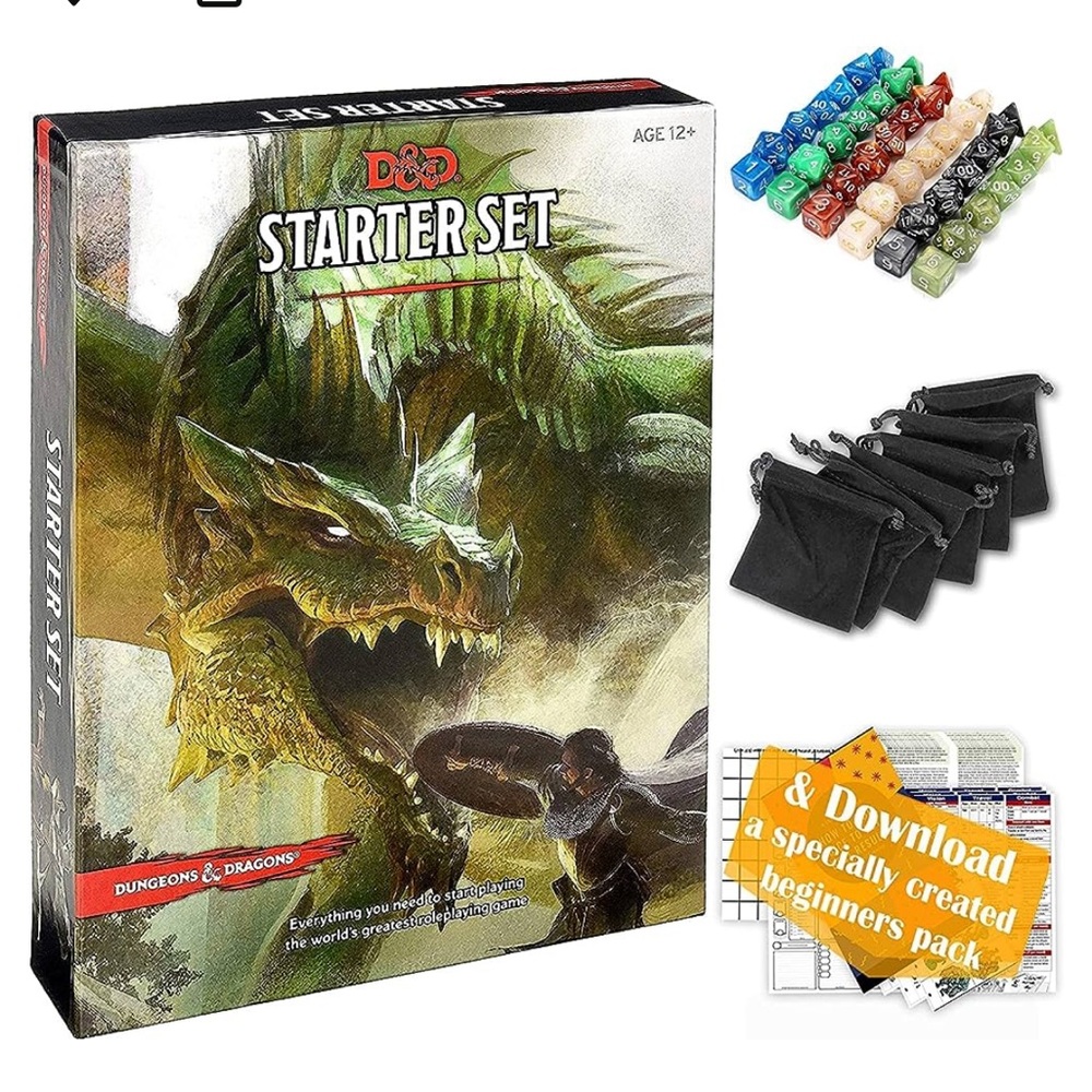 Dungeons & Dragons starter kit 5E + bonus